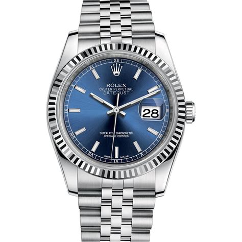 rolex oyster perpetual datejust light blue face